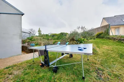 Jardin de l'établissement Maison pour 6 avec jardin, terrasse et jeux