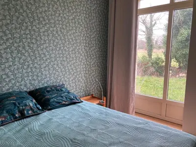 Un ou plusieurs lits dans un hébergement de l'établissement Grande maison ti Hir Kerispern