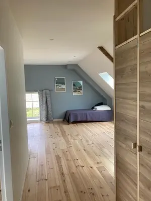 Un ou plusieurs lits dans un hébergement de l'établissement Grande maison ti Hir Kerispern