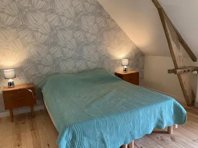 Un ou plusieurs lits dans un hébergement de l'établissement Grande maison ti Hir Kerispern