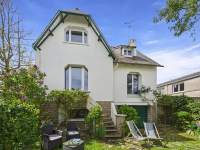 Jardin de l'établissement Maison à 30m de la plage - Grand Jardin - pour 6