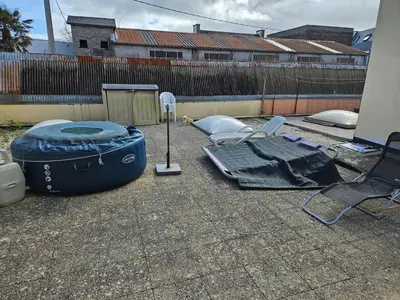 Plan de l'établissement appartement terrasses poulpatre