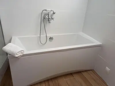 Salle de bains dans l'établissement Villa des Agapanthes