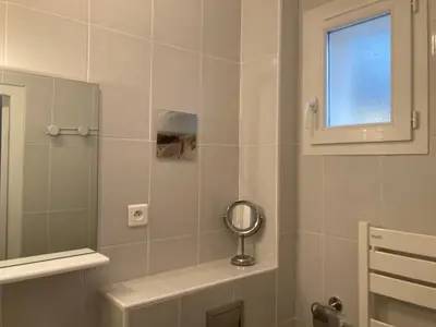 Salle de bains dans l'établissement Un cocon en bord de mer