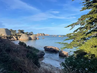 Paysage naturel près de la maison de vacances