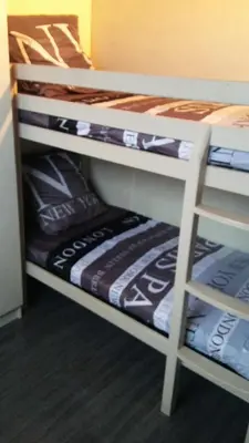 Un ou plusieurs lits dans un hébergement de l'établissement CHALET Les ALGUES