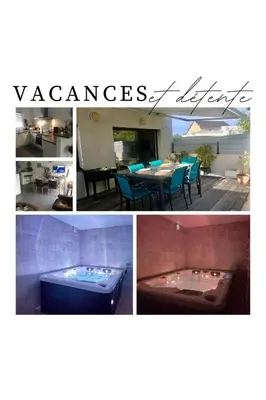 Plan de l'établissement Maison avec spa