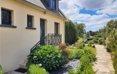 Jardin de l'établissement Gorgeous Apartment In Concarneau
