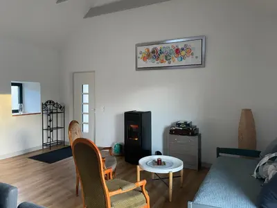 Coin salon dans l'établissement Ty Coz