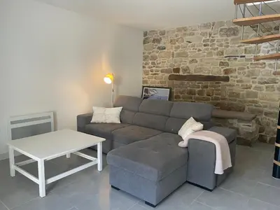 Coin salon dans l'établissement Ty Coz
