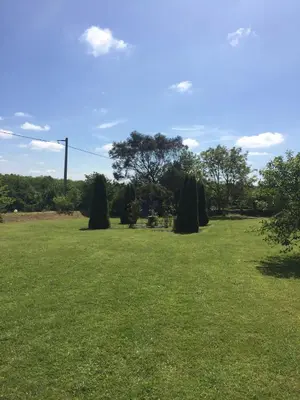 Paysage naturel près de la maison de vacances