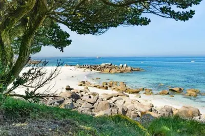 Paysage naturel près de la maison de vacances