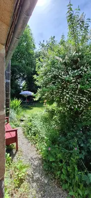 Jardin de l'établissement Stang Korvenn - Gîte du Vert Rivage