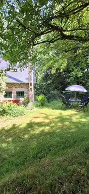Jardin de l'établissement Stang Korvenn - Gîte du Vert Rivage