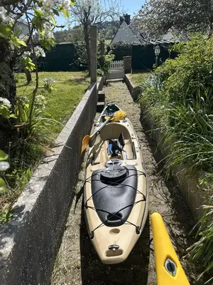 Jardin de l'établissement Maison spacieuse et lumineuse à seulement 1 minute de la mer