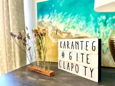 Plan de l'établissement Gîte Clapo'ty
