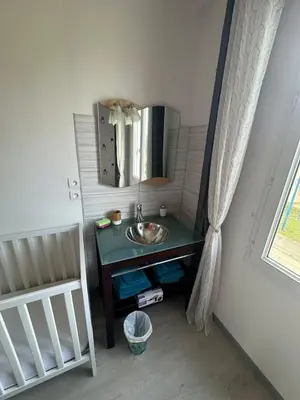 Plateau bouilloire dans l'établissement Maison familiale à Morgat, jardin clos, à 2 minutes de la plage