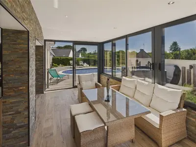 Piscine de l'établissement Piscine, jacuzzi et grande terrasse pour 7 ou située à proximité