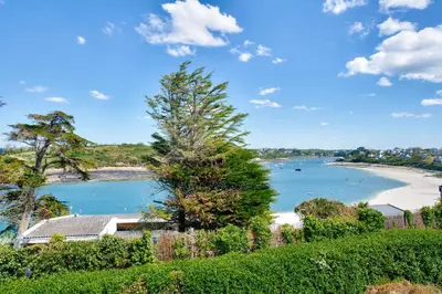 Paysage naturel près de la maison de vacances