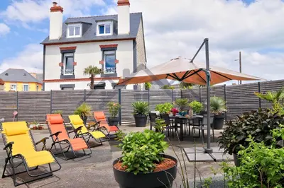 Bâtiment de la maison de vacances