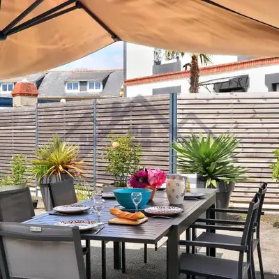 LocaLise - M37 - Maison de vacances à deux pas du centre et des plages - wifi inclus - draps inclus - animaux bienvenus - extérieur clos - parking privatif