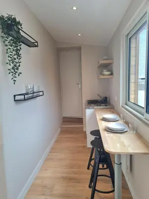 Plan de l'établissement Charmant appartement face au port de Concarneau
