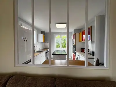 Cuisine ou kitchenette dans l'établissement Ma Zi Bihan - maison familiale