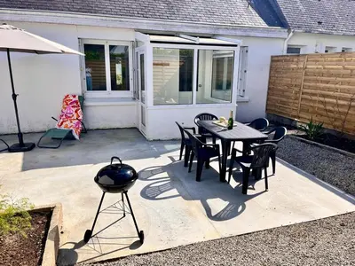 Terrasse ou espace extérieur de l'établissement Maison Kerheol