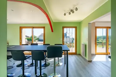 Plan de l'établissement La Villa des Vagues - vue mer proche de la plage