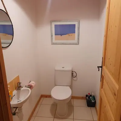 Salle de bains dans l'établissement Moros