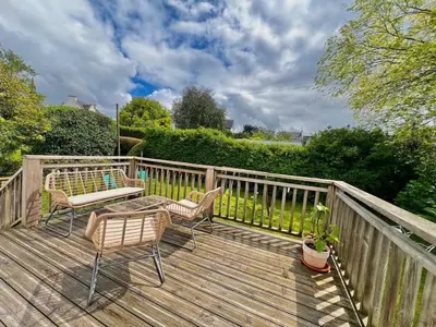 Balcon ou terrasse dans l'établissement Maison de Charme