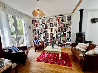 Coin salon dans l'établissement Maison de Charme