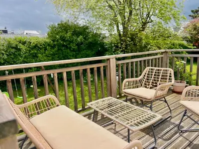 Balcon ou terrasse dans l'établissement Maison de Charme
