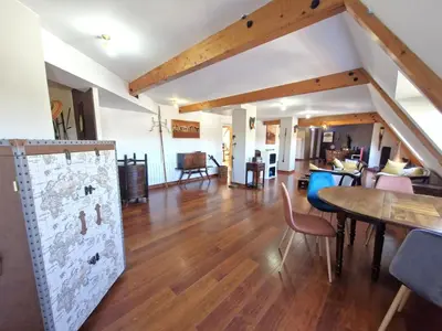 Coin salon dans l'établissement Ty Nomad