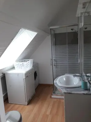 Salle de bains dans l'établissement Apartment close tonte sea