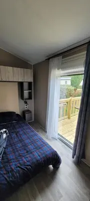 Un ou plusieurs lits dans un hébergement de l'établissement mobil home