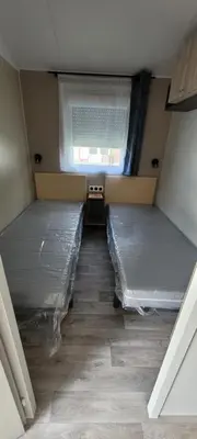 Un ou plusieurs lits dans un hébergement de l'établissement mobil home