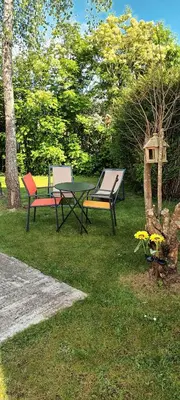 Jardin de l'établissement Studio indépendant au coeur de Locmaria-Plouzané