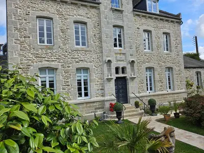 Jardin de l'établissement L'Haussmannien Presbytère St Hervé