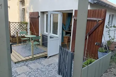 Balcon ou terrasse dans l'établissement Le Nid du rouge-gorge