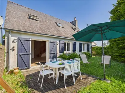 Jardin de l'établissement Maison pour 6 avec jardin à 1 km de la plage