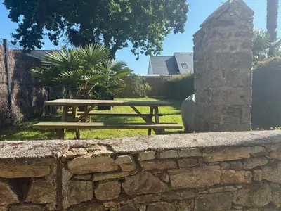 Plan de l'établissement Maisonnette bretonne typique Beg Meil Fouesnant Ty Breizh plage