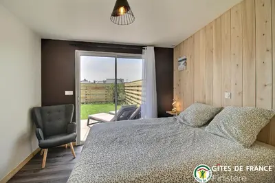 Coin salon dans l'établissement Villa le nid des dunes & spas - la villa