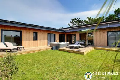 Jardin de l'établissement Villa le nid des dunes & spas - la villa
