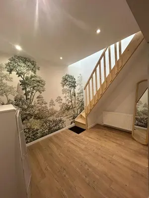 Plan de l'établissement Appartement dans un moulin avec terrasse