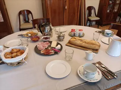 Nourriture dans le B&B/chambre d'hôtes ou à proximité