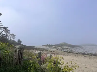 Paysage naturel près de la maison de vacances