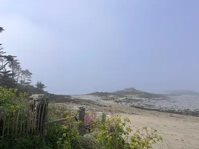 Paysage naturel près de la maison de vacances