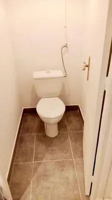 Salle de bains dans l'établissement Appartement avec chambre séparée Brest centre ville