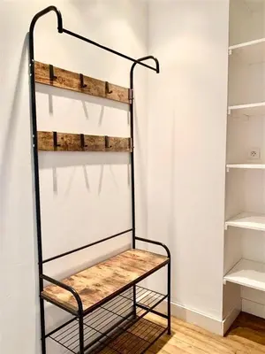 Un ou plusieurs lits dans un hébergement de l'établissement Appartement avec chambre séparée Brest centre ville